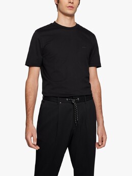 Hugo Boss: Чёрная футболка 