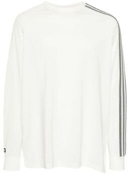 Y-3: Футболка в полоску 