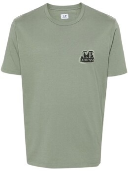 C.P. Company: Зелёная футболка 