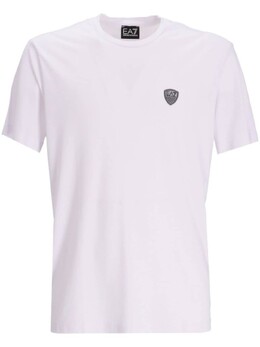 EA7 Emporio Armani: Розовая футболка 