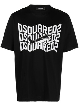 Dsquared2: Чёрная футболка 
