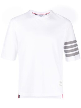 Thom Browne: Футболка  4-Bar с принтом