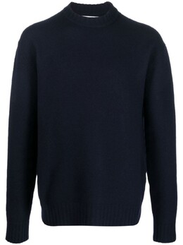 Jil Sander: Синий свитер 