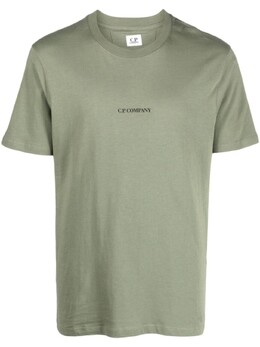 C.P. Company: Зелёная футболка 