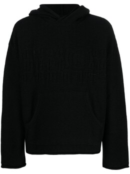 MM6 Maison Margiela: Чёрная толстовка 