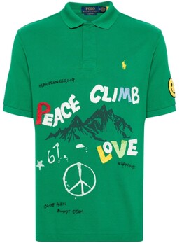 Polo Ralph Lauren: Зелёная рубашка 