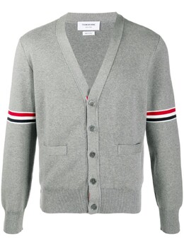 Thom Browne: Серый кардиган  Milano