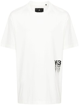 Y-3: Белая футболка 