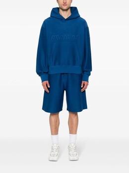 Moncler: Синяя толстовка 