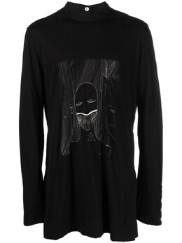 Rick Owens Drkshdw: Футболка с длинным рукавом 