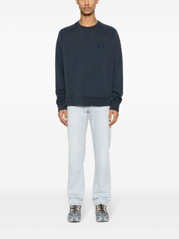 Maison Kitsuné: Синяя толстовка 