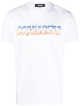 Dsquared2: Белая футболка 
