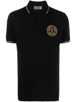 Versace Jeans Couture: Чёрная рубашка 