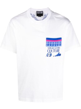 Versace Jeans Couture: Футболка с принтом 