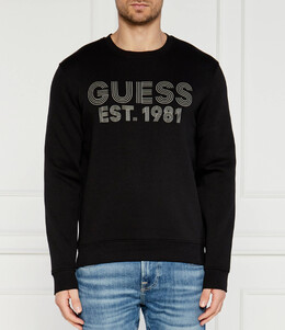 GUESS: Чёрная толстовка 