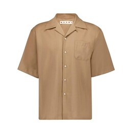Marni: Рубашка  Tropical из шерсти