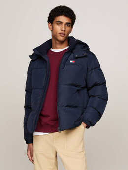 Tommy Jeans: Тёмная куртка 