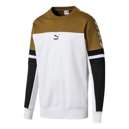 PUMA: Белая толстовка 