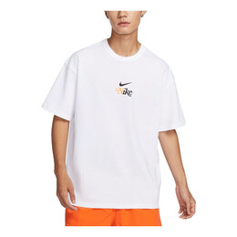 Nike: Белая футболка  Premium Essentials