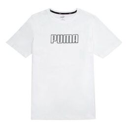 PUMA: Белая футболка  Essentials