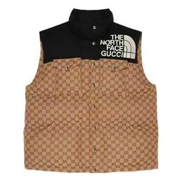 Gucci: Бежевый жилет  GG