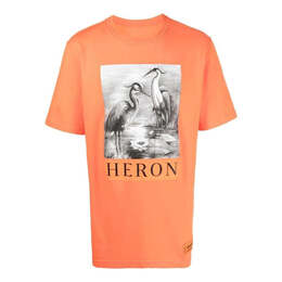Heron Preston: Оранжевая футболка  Heron