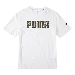 PUMA: Белая футболка 