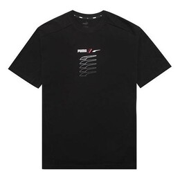 PUMA: Чёрная футболка  RAD CAL