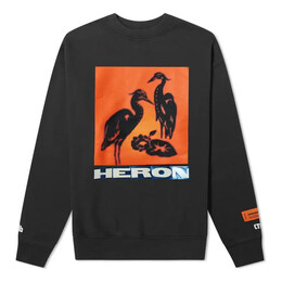 Heron Preston: Чёрная толстовка  Heron