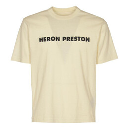Heron Preston: Бежевая футболка 