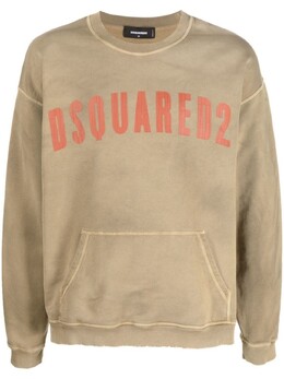 Dsquared2: Бежевая толстовка 