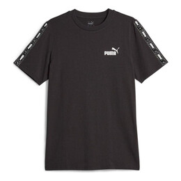 PUMA: Чёрная футболка  Ess