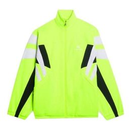 Balenciaga: Жёлтая куртка  Sporty B