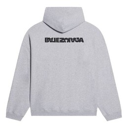 Balenciaga: Чёрная толстовка 