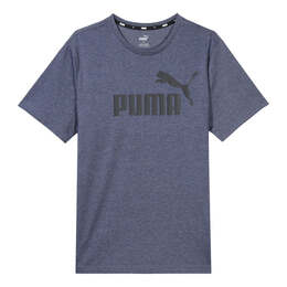 PUMA: Голубая футболка  Essentials