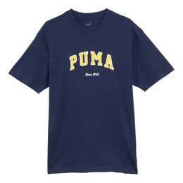 PUMA: Синяя футболка 