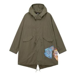 Stussy: Зелёная куртка 