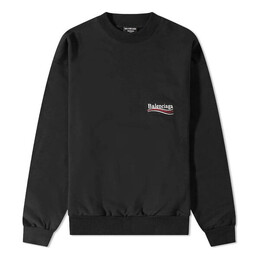 Balenciaga: Чёрный свитер  Political Campaign