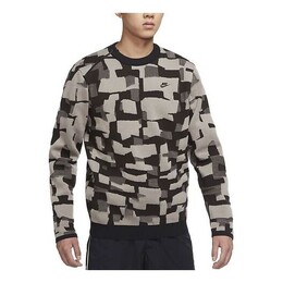 Nike: Серый свитер  Sportswear
