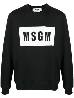 MSGM: Чёрная толстовка 