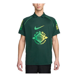 Nike: Зелёная рубашка  Dri FIT