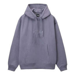 Stussy: Фиолетовая толстовка 
