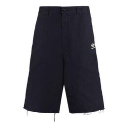Balenciaga: Джинсовые шорты  Navy