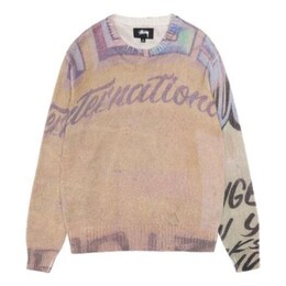 Stussy: Многоцветный свитер 