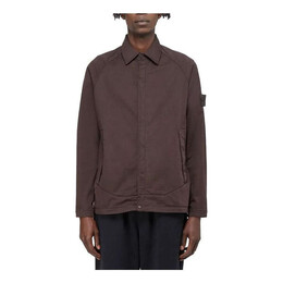 Stone Island: Коричневая рубашка  Ghost