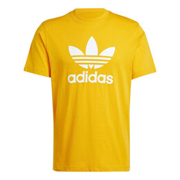 Adidas: Жёлтая футболка  Adicolor