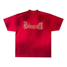 Balenciaga: Футболка оверсайз 