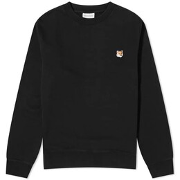 Maison Kitsuné: Чёрный свитшот 
