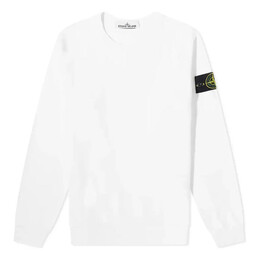 Stone Island: Белая толстовка 