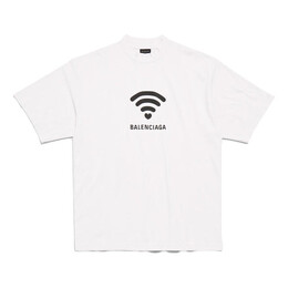 Balenciaga: Белая футболка 